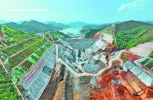 百色水利枢纽通航设施工程建设全面提速